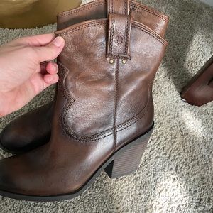 Lucky brand leather boots